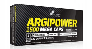 Aminokyseliny - OLIMP ARGI POWER 1500MG 120KAPS ARGININE