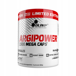 Aminokyseliny - OLIMP ARGI Power 200Kaps pump Limited Edition!