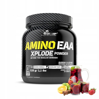 Aminokyseliny - Olimp amino EAA Xplode 520g aminokyseliny Regenerácia