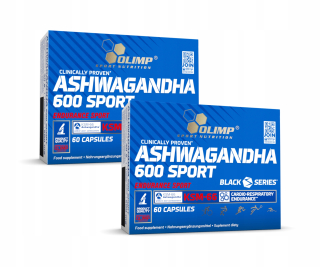 OLIMP Ashwagandha 600mg 2x60KAP na stres Cortisol