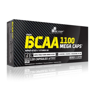 Aminokyseliny - OLIMP BCAA 1100 120KAPS Regeneračný svalový hmotnosť