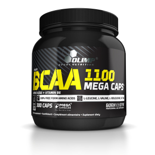Aminokyseliny - OLIMP BCAA 1100 MC 300KAPS AMINOY KYMENTY Leucin Xtra