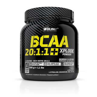 Aminokyseliny - Olimp BCAA 20: 1: 1 xplode prášok 500g výkonný