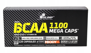 Aminokyseliny - OLIMP BCAA MC 120KAPS Regeneračná hmotnosť svalov