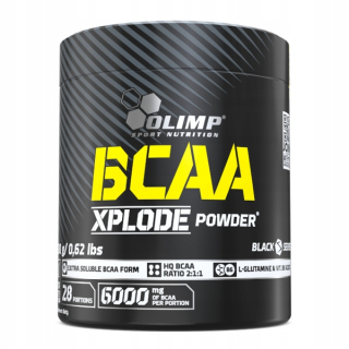 Aminokyseliny - Olimp BCAA Xplode 280g Leucín EAA Aminokyseliny