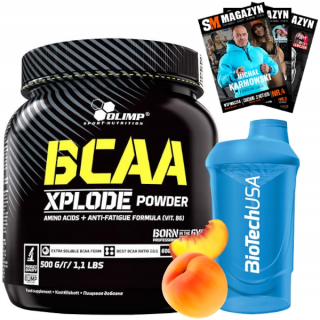 Aminokyseliny - OLIMP BCAA XPLODE 500 g Aminokyseliny LEUCÍN VALÍN