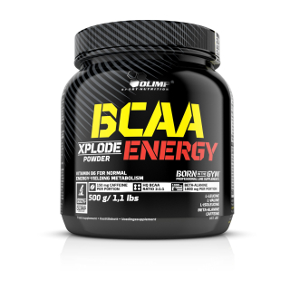 Aminokyseliny - OLIMP BCAA XPLODE ENERGY 500g S PREBUDENÍM KOFEÍNU
