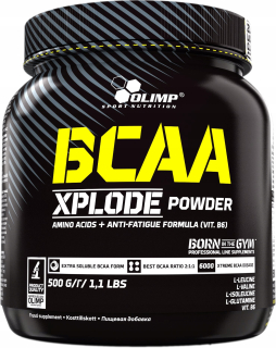 Aminokyseliny - OLIMP BCAA XPLODE POWDER 500 G Truy