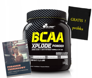 Aminokyseliny - OLIMP BCAA XPLODE PRÁŠOK 500g SILNÉ Aminokyseliny