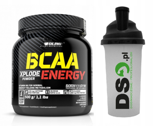 Aminokyseliny - OLIMP BCAA XPLODE ENERGY 500 g s kofeínom + trepačkou