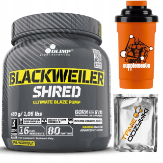 Olimp Blackweiler Shret 480g Training + Gratisy