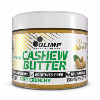 Olimp cashew maslo Crunchy 300g pokladník
