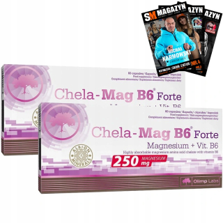OLIMP CHELA MAG B6 FORTE 120 CAP HORČÍK NA SVALY