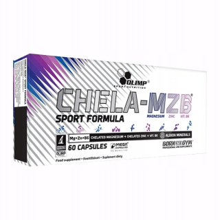 Testosterón - OLIMP CHELA MZB SPORT 60 kapsúl MAGNESIUM ZINC B6 ZMA