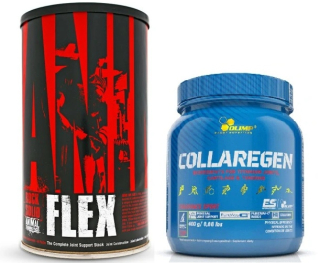 Ochrana kĺbov -  OLIMP COLLAREGEN 400g + ANIMAL FLEX 44 PRE KĹBY
