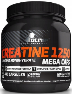 Kreatín - Olimp Createine 1250 mg 400K Monohydrát kreatínu