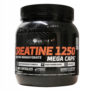 Kreatín - Olimp Creaine 400Caps Monohydrátové svaly