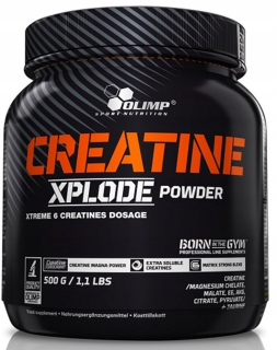 Kreatín - Olimp Createine Xplode 500g Kreatín Monohydrát TCM