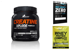 Kreatín - Olimp Createine Xplode 500g Kreatín Výkonná sila