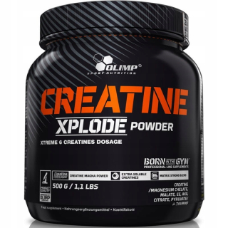 Kreatín - Olimp Createine XpLode Prášok 500g Kreatín Sila