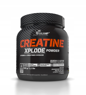 Kreatín - Olimp Createine XpLode Prášok Anaeapple 500g Kreatín