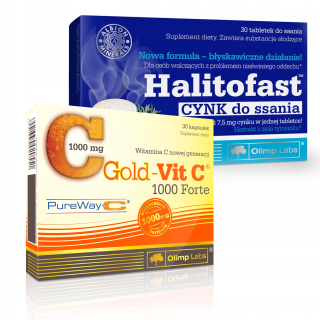 OLIMP ZINC PRE SAKÝ HALLITOFAST 30TAB + VITAMÍN C