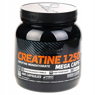 Kreatín - OLIMP Creatine 1250 Mega Caps 400 CREATINE MONO