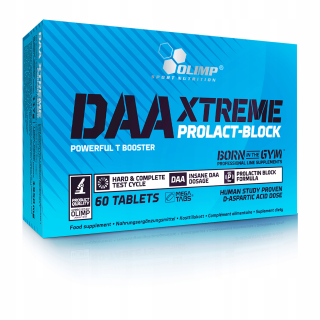 Testosterón - OLIMP DAA XTREME PROLACT BLOCK 60 záložiek TESTOSTERONE