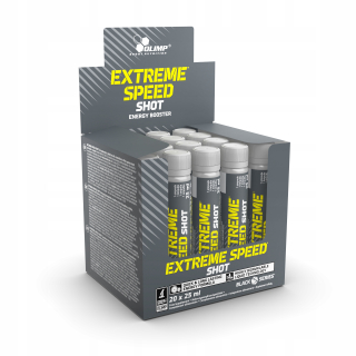 OLIMP Extrémna rýchlosť strieľaná 20 x 25ml kofeín energie