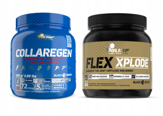 Ochrana kĺbov -  Olimp Flex Xplode 360g + CollareGen 400g na rybníky