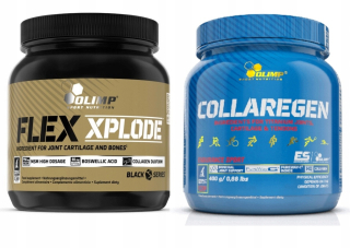 Ochrana kĺbov -  OLIMP FLEX XPLODE 360g + KOLAREGÉN 400g | KĹBY