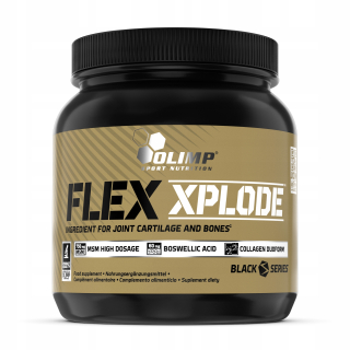 Ochrana kĺbov -  Olimp Flex Xplode 360g Zdravé rybníky Collagen MSM