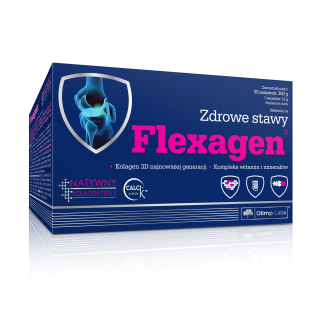 Ochrana kĺbov - Olimp Flexiva 30Sasz Raspberry Silné kolagénové kĺby