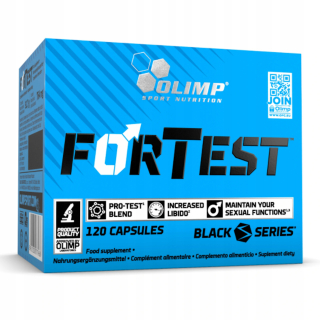 OLIMP FORTEST 120 čiapky. Booster Testosterón Libido