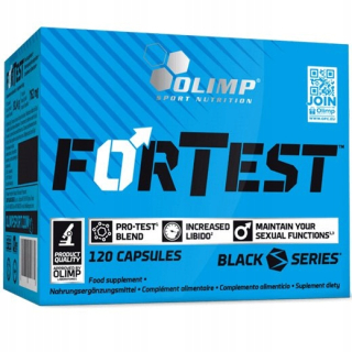 Testosterón - OLIPH FORTEST 120KAPS BOOSTER testosterón libido