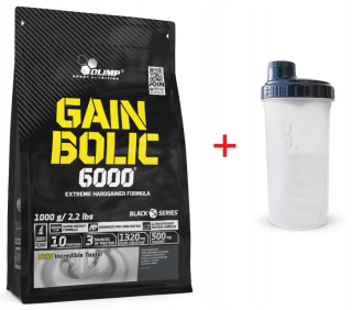 Gainer - Olimp Gain BOGE 6000 1KG CHOCOLATE + SZEJKER