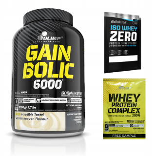 Gainer - OLIMP GAIN BOLIC 6000 3500g GAINER MEGA PEVNOSŤ