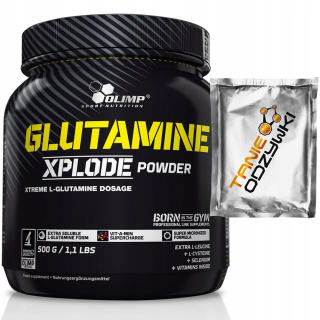 Aminokyseliny - Olip glutamín Xplode 500g L-glutamín B6 B12