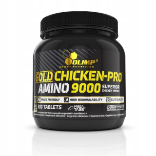 Aminokyseliny - Olimp Gold Chicken-Pro 9000 Mega Tabs 300Tabl BCAA