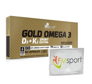 Olimp Gold Kyseliny Omega 3 Vitamín D3 K2 60K Sport