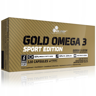 Olimp Gold Omega 3 Sport 120 Heart Heart Fats