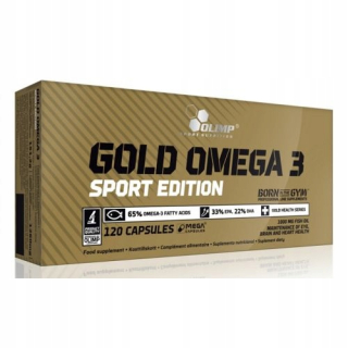 Olimp Gold Omega 3 Sport Edition 120 EPA DHA Kyseliny