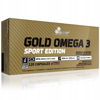 Olimp Gold Omega 3 Sport Edition 120Caps Health