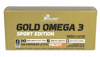 Olimp Gold Omega 3 Sport Edition 120Kaps Zdravie