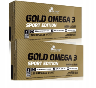 OLIMP GOLD OMEGA 3 SPORT EDITION 240 viečok ZDRAVIE