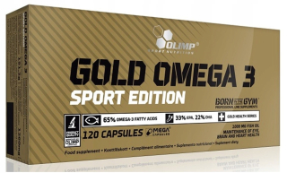Olimp Gold Omega 3 Sport Edition mastné kyseliny