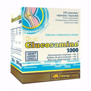 Ochrana kĺbov -  Olimp Gold Glukozamín 1000 120Kaps + vitamín C