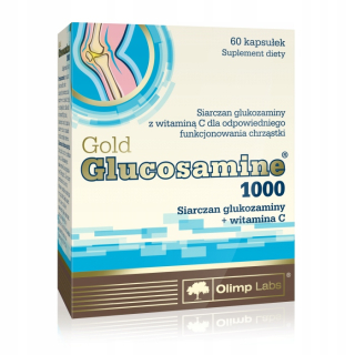 Ochrana kĺbov -  Olimp Gold Glukozamín 1000 60Kaps + vitamín C