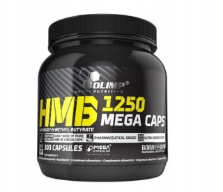 HMB - OLIMP HMB 1250 MEGA Uzávery 300Kaps Najsilnejší HMB