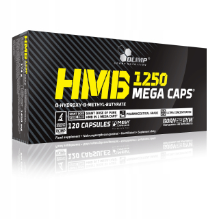 HMB - OLIMP HMB 1250MG 120K najsilnejší spaľovací sochárstvo